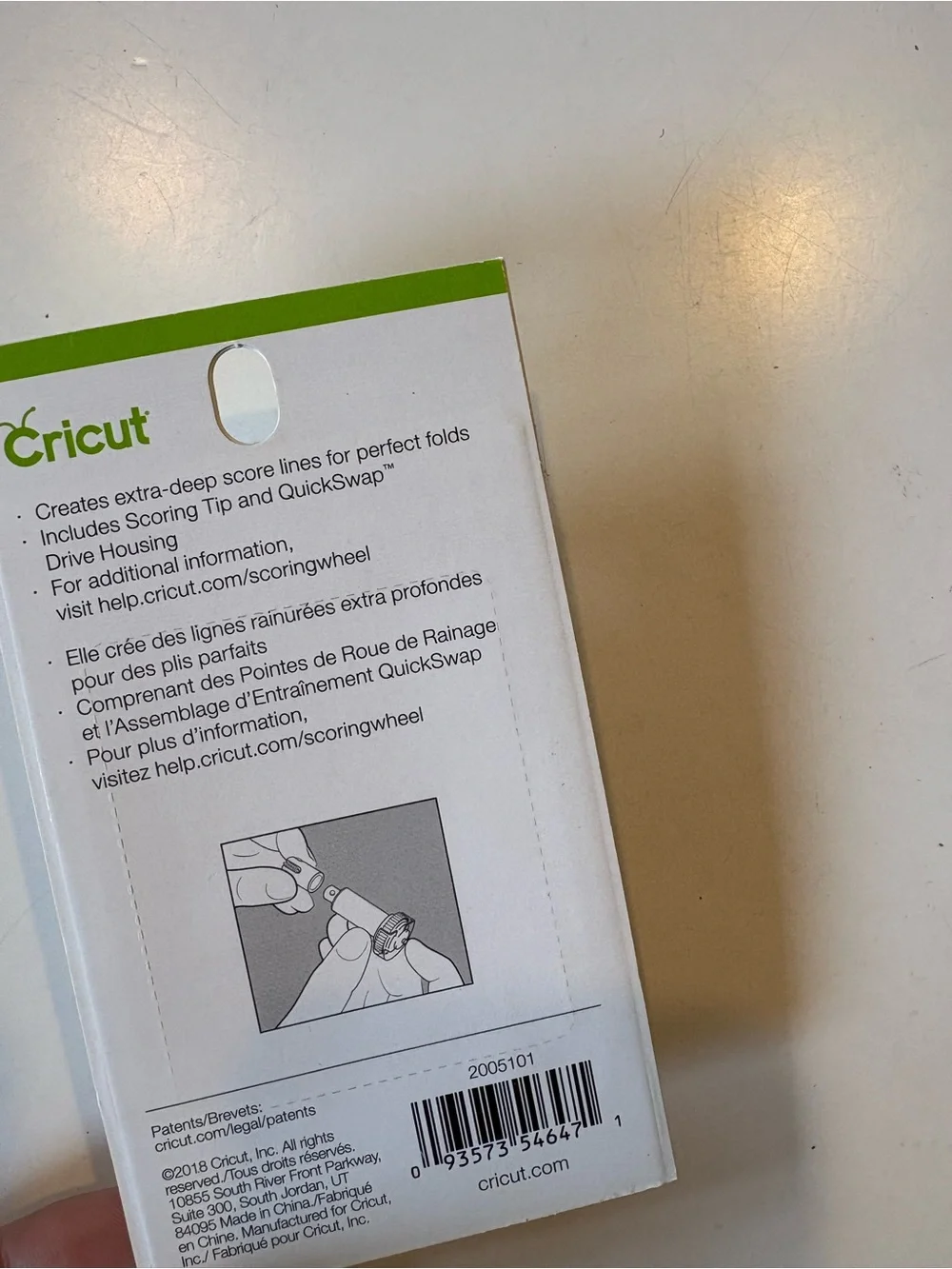 Cricut || Scoring Wheel Tip + Drive Housing for Maker NEW